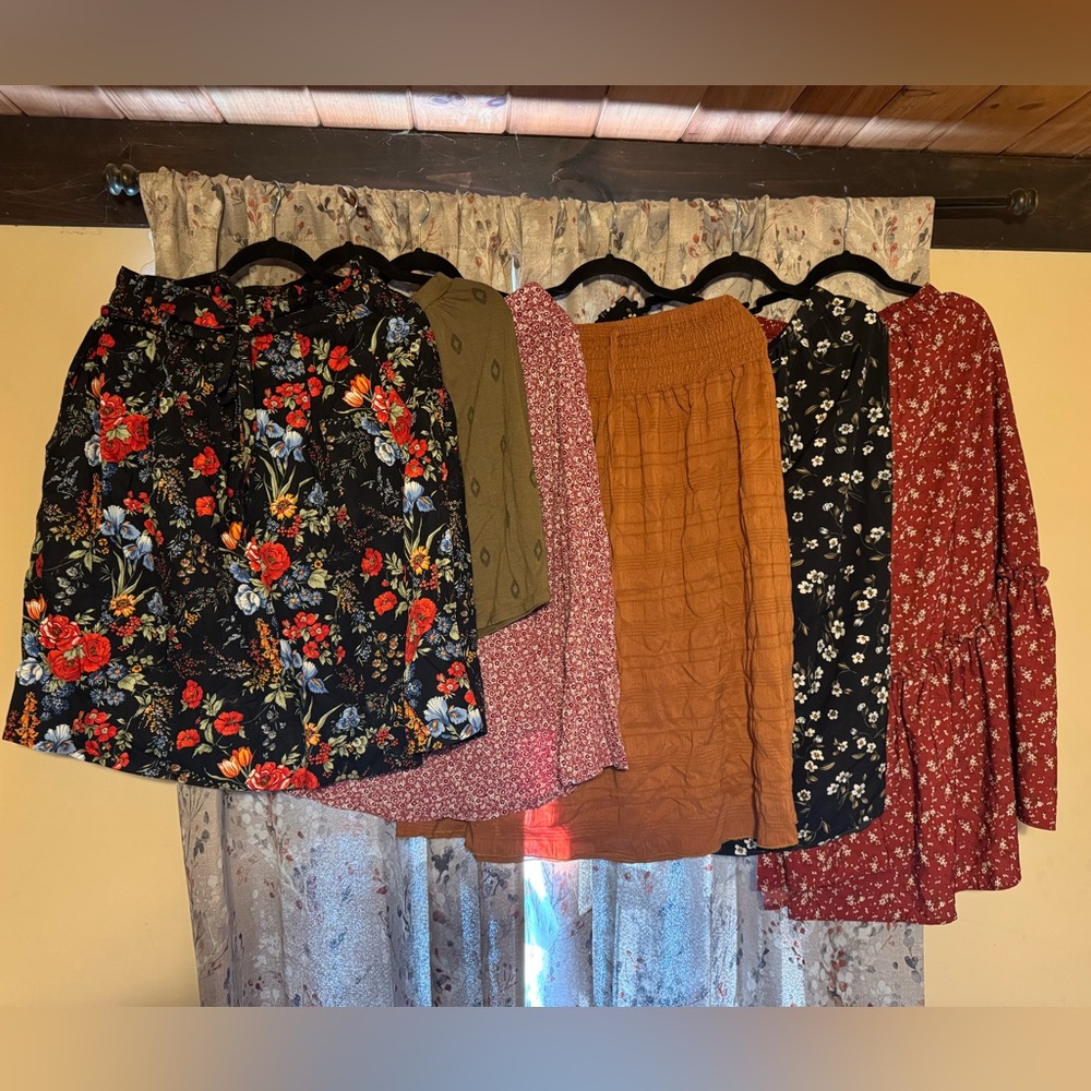 Floral and Patterned Skirts bundle